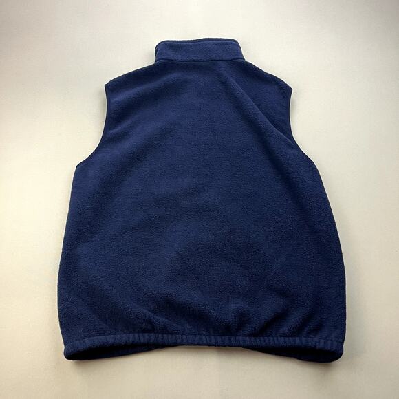 Vintage Columbia Pictures Vest Jacket Adult XL Navy Blue Fleece Movies Film 90s - Picture 4 of 10